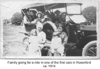 First car in Rosenfeld
